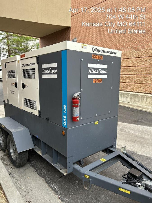 2024 ATLAS COPCO QAS 125