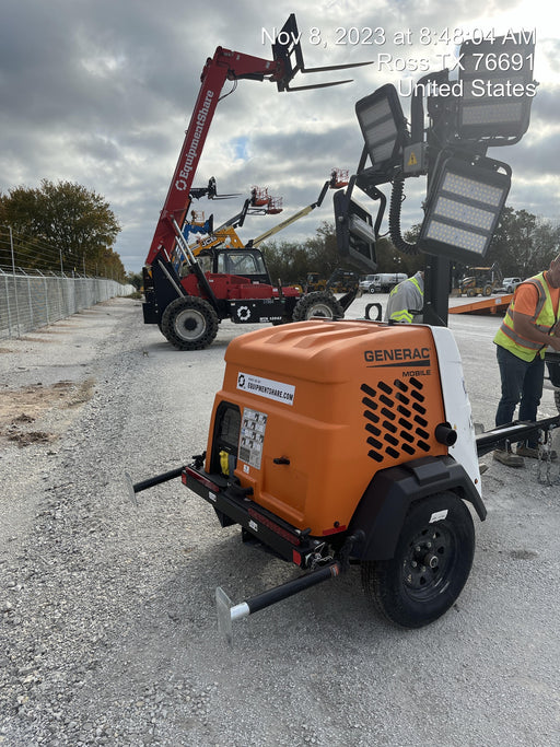 2023 Generac MLT2 Diesel, Flex Switch 120V Input, Powerzone Controller, (4) 320W LED Lights, 4kW Generator, 39.9 Gal Fuel Tank, 2" Ball, T3