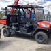 2022 Kubota RTV-X1140W-H Plastic Canopy, Windshield Acrylic Clear, LED Strobe Light, Wire Harness Kit, Back up Alarm