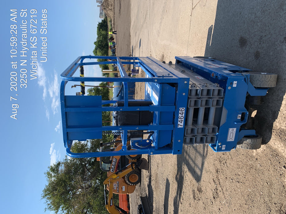 2020 Genie GS-1930 Fixed rails with chain entry gate - Pre A92.20