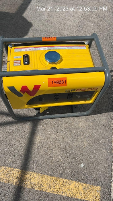 2021 WACKER NEUSON GP2500A