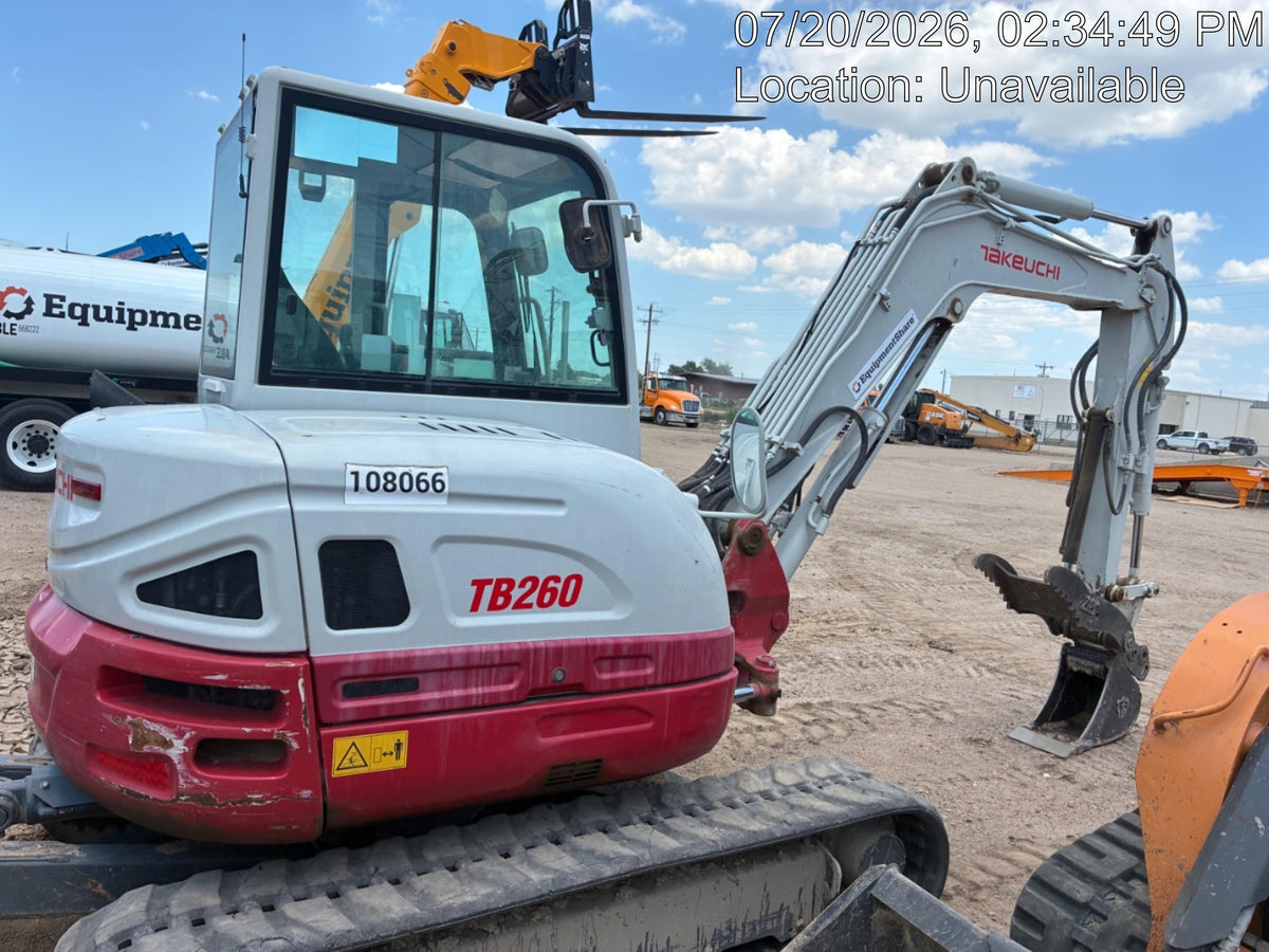 2020 TAKEUCHI TB260