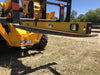 2019 JCB 510-56 74 HP w/Open ROPS, Beacon, Aux Hydraulics, Worklights, Solid Tires w/60" Carriage/Forks