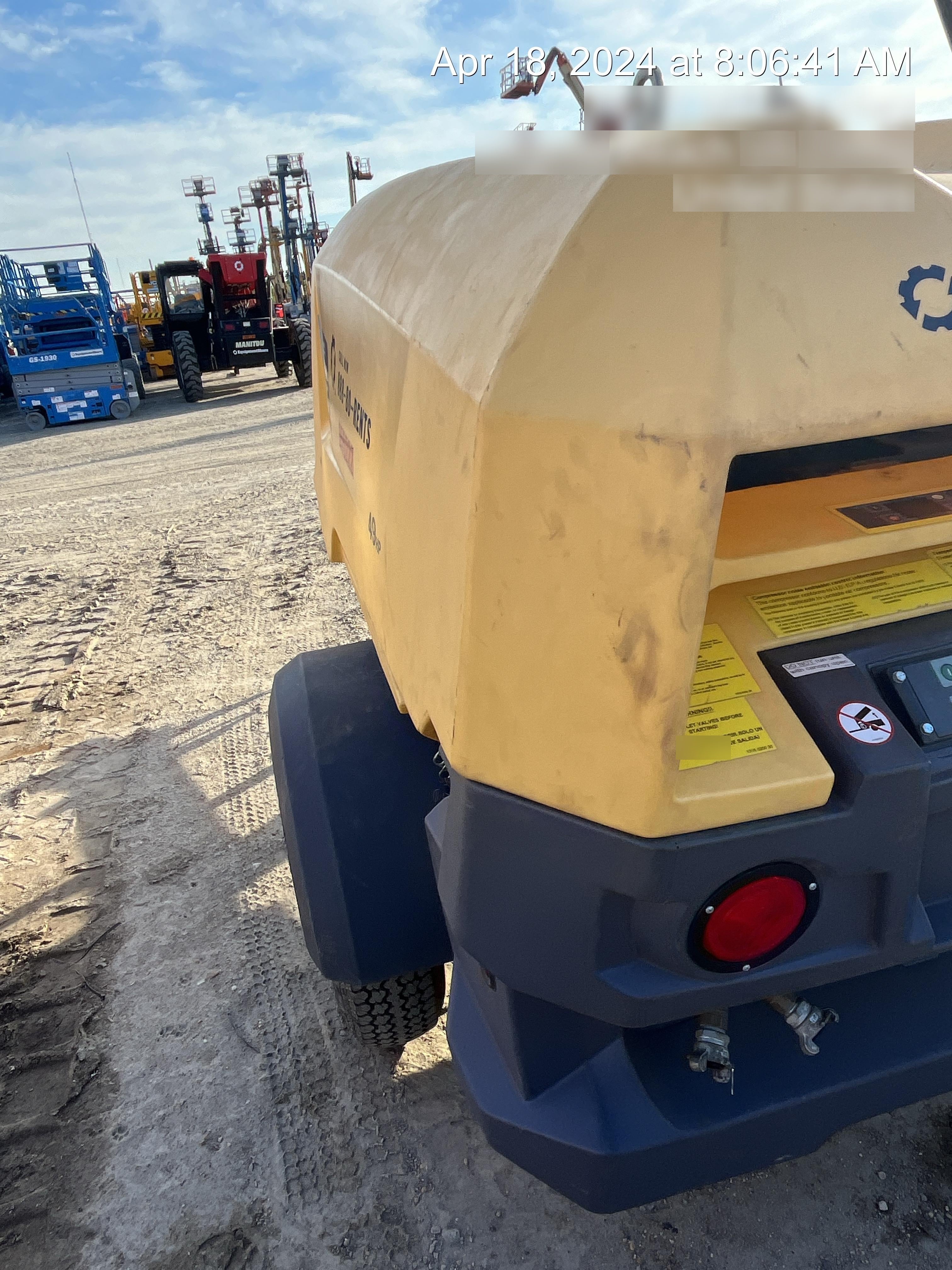 2022 ATLAS COPCO XAS188 CWK