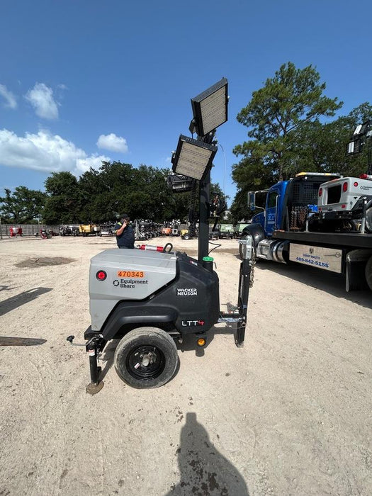 2024 Wacker Neuson LTT4 Diesel, Kohler KDW702, Deep Sea Controller, Auto Start, LED 320W, Bypass Outlet, T3