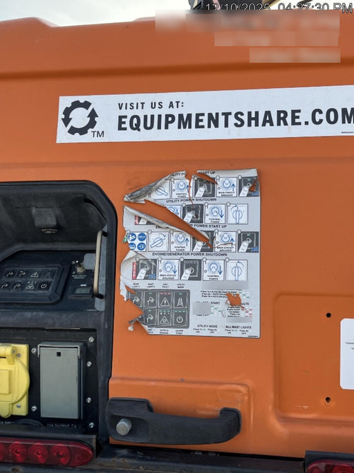 2023 Generac MLT2 Diesel, Flex Switch 120V Input, Powerzone Controller, (4) 320W LED Lights, 4kW Generator, 39.9 Gal Fuel Tank, 2" Ball, T3