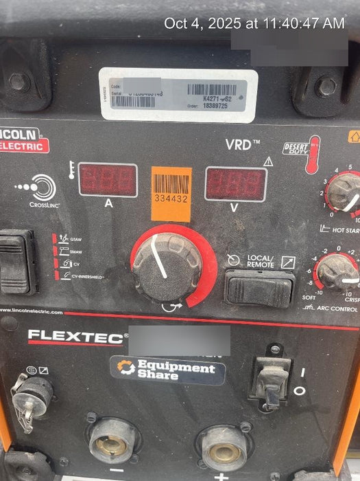 2023 LINCOLN ELECTRIC FLEXTEC 350X