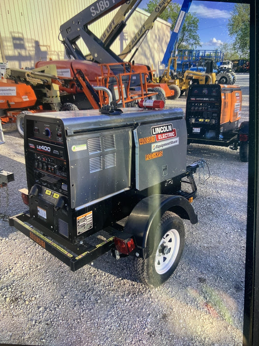 2024 Lincoln Electric LE400 Kubota V1505, Trlr, Cable Rack, Light Kit, ES Decals, T3