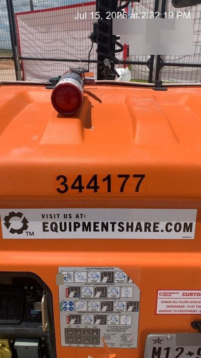 2023 Generac MLT2 Diesel, Flex Switch 120V Input, Powerzone Controller, (4) 320W LED Lights, 4kW Generator, 39.9 Gal Fuel Tank, 2" Ball, T3