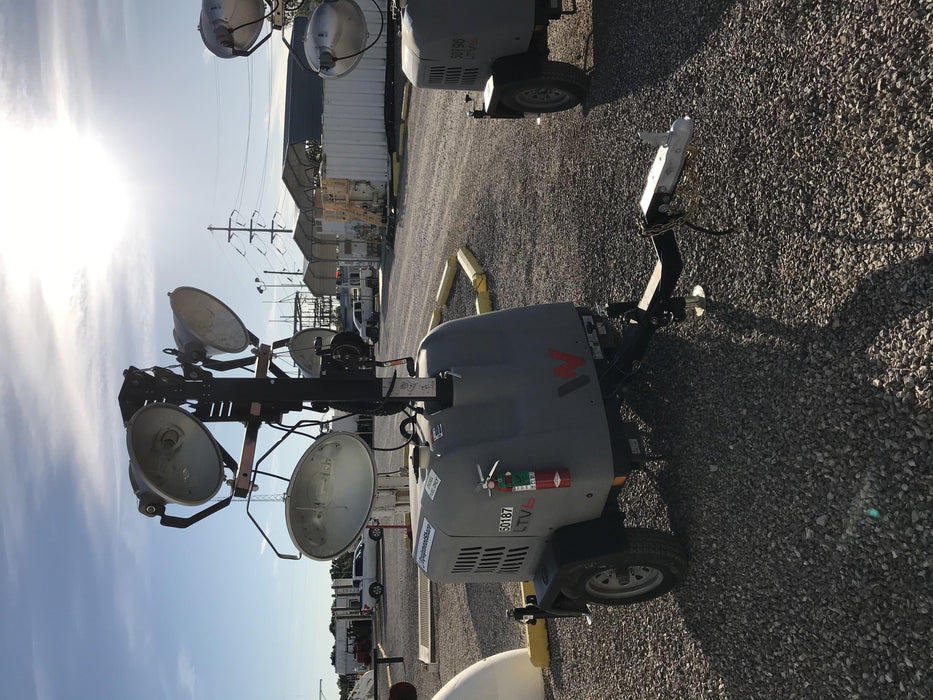 2019 Wacker Neuson LTV6L-MH Mobile Light Tower w/Fuel Level Sensor Installed
