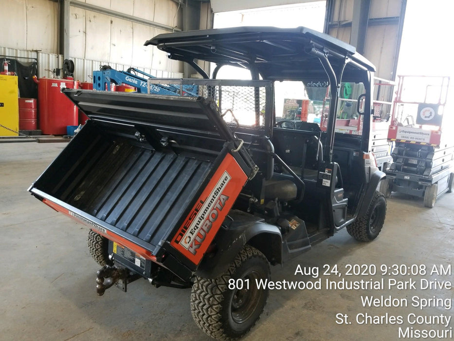 2020 Kubota RTV-X1140W-H 4WD, LED Strobe, Windshield Acrylic Clear, Plastic Canopy, Wire Harness Kit, Backup Alarm
