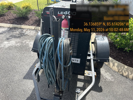 2024 Lincoln Electric LE400 Kubota V1505, Trlr, Cable Rack, Light Kit, ES Decals, T3