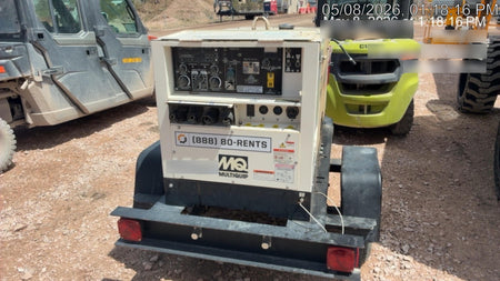 2020 Multiquip DLW400ESA4 400 amp Welder, 14kW, 120/240V, T4F Kubota, Trailer