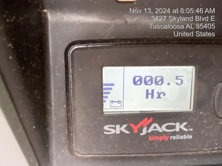 2024 Skyjack SJ3219 Electric Drive, Sld NM Tires, DBcns, RFRails, Power to Platform, T3 + Access Control
