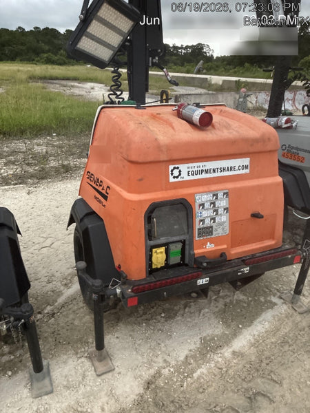 2023 Generac MLT2 Diesel, Flex Switch 120V Input, Powerzone Controller, 
(4) 320W LED Lights, 4kW Generator, 39.9 Gal Fuel Tank, 2" Ball, T3