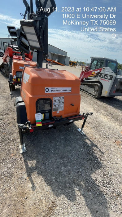 2023 Generac MLT2 Diesel, Flex Switch 120V Input, Powerzone Controller, (4) 320W LED Lights, 4kW Generator, 39.9 Gal Fuel Tank, 2" Ball, T3