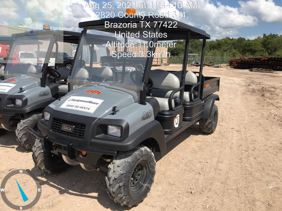 2021 Club Car CA1700D Canopy, Diesel, 4 Passenger