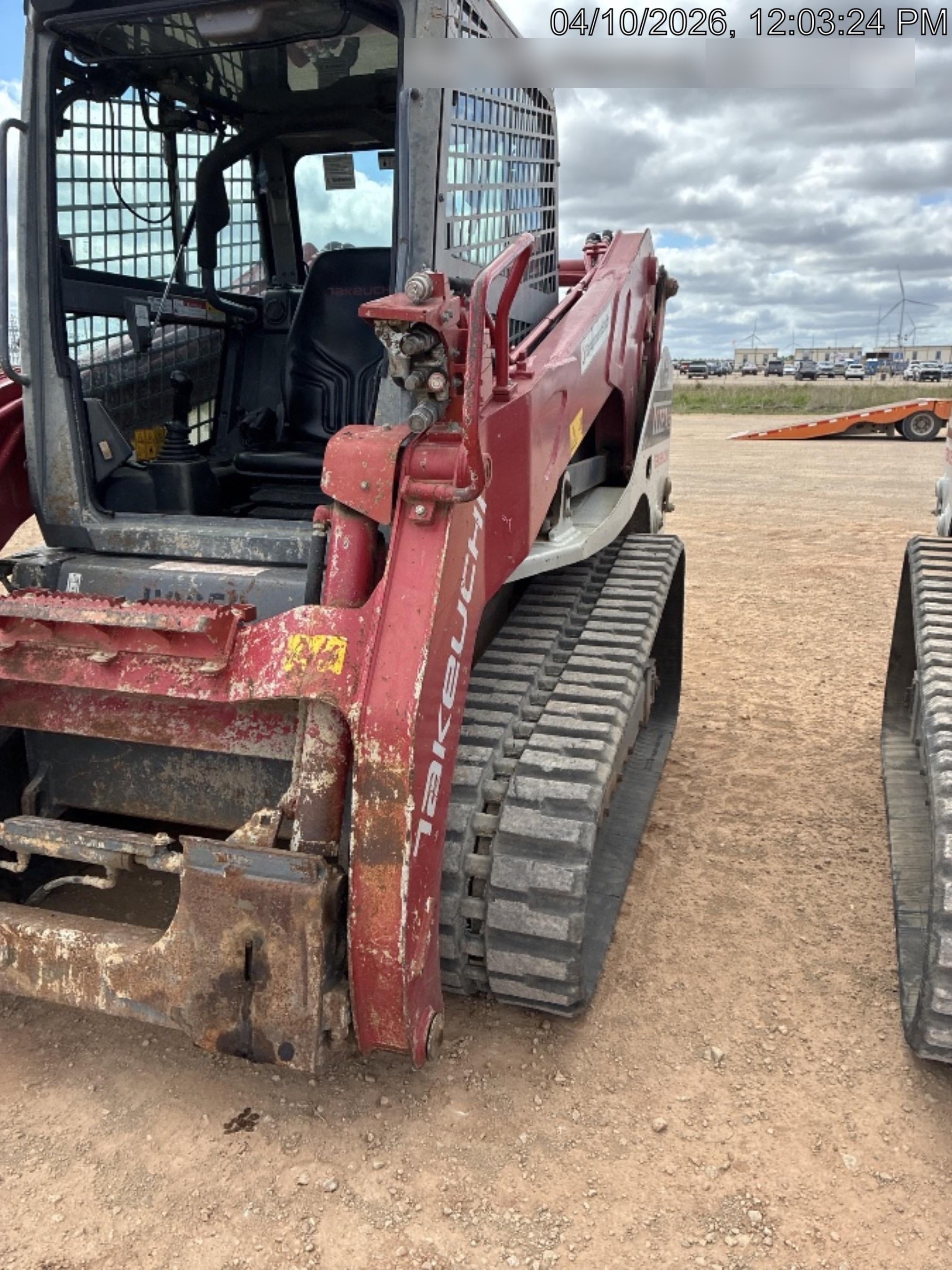 2020 Takeuchi TL12V-2 Cab, Rubber Track
