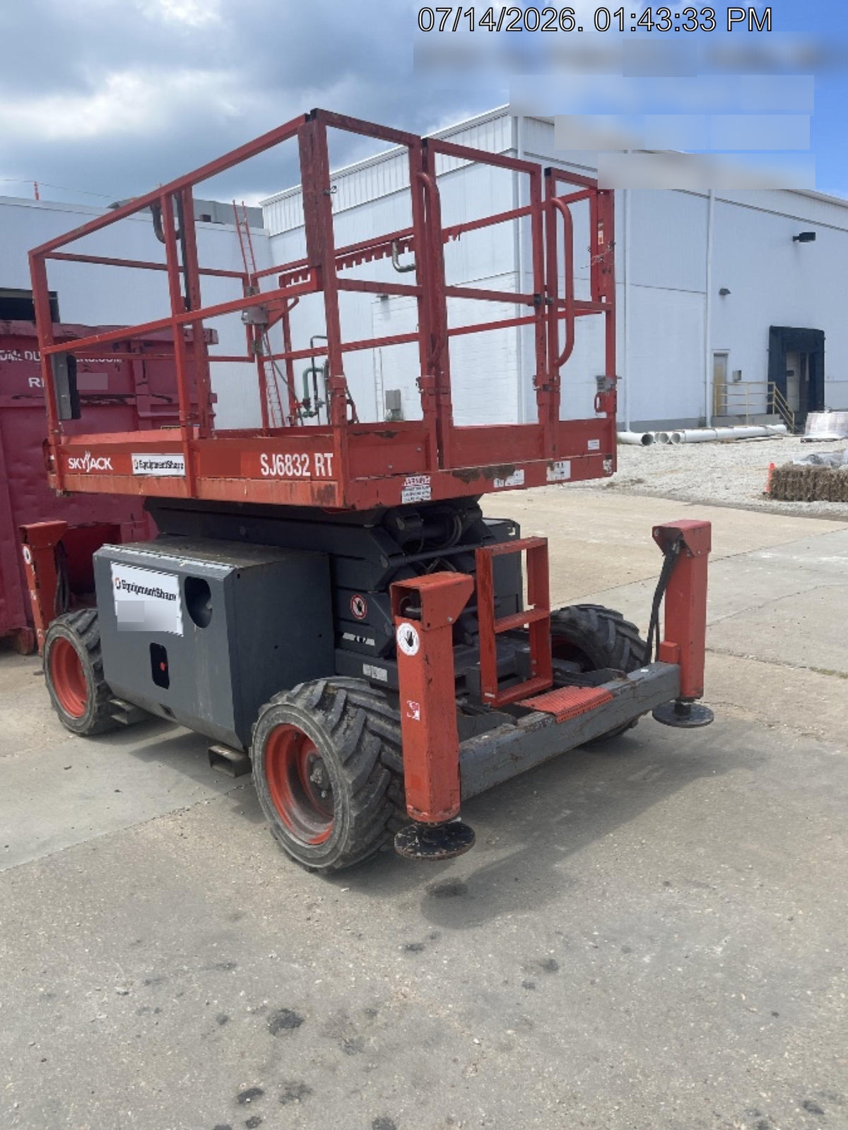 2018 SKYJACK SJ6832 RT