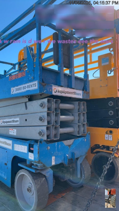 2019 Genie GS-1930 Genie GS-1930 Scissor Lift w/Standard Options