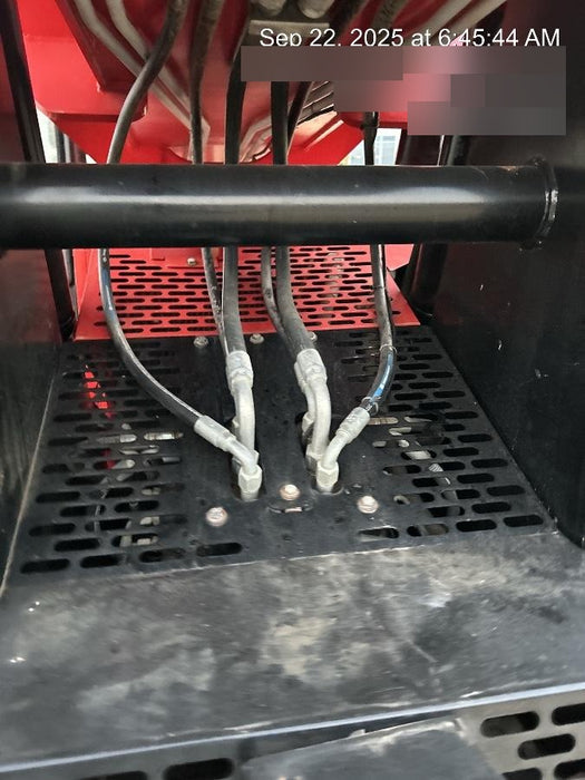 2020 Manitou MTA8044 74hp T4F, Cab/Heat/Air, Cab and Boom LED work lights, Auxiliary Hydraulics, Solid Tires, Amber strobe, Lift Hook w/66" Carriage, 60" Forks