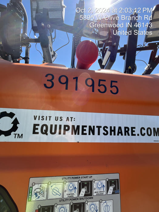 2024 Generac MLT2 Diesel, Flex Switch 120V Input, Powerzone Controller, 
(4) 320W LED Lights, 4kW Generator, 39.9 Gal Fuel Tank, 2" Ball, T3