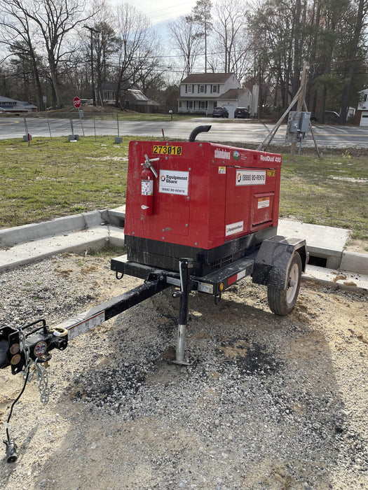 2022 Shindaiwa DGW400MDL Kubota D902 Engine, 23 HP, Dual Op Welder, Wire, Arc, Droop Stick, Tig, and CC Stick Functionality, Simulphase, 3 Phase and 1 Phase Gen Output, Single Axle NB Trlr, Slr Trckl Chrg 12V 12W, Fire Ext