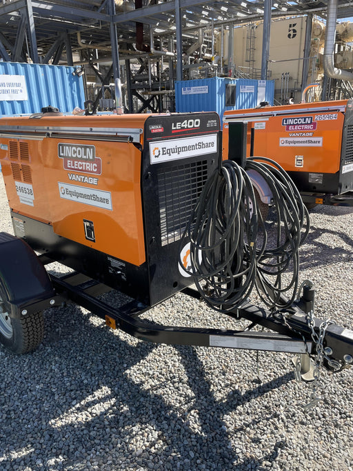 2022 Lincoln Electric LE400 Kubota V1505, Trlr, Cable Rack, Light Kit, ES Decals, T3