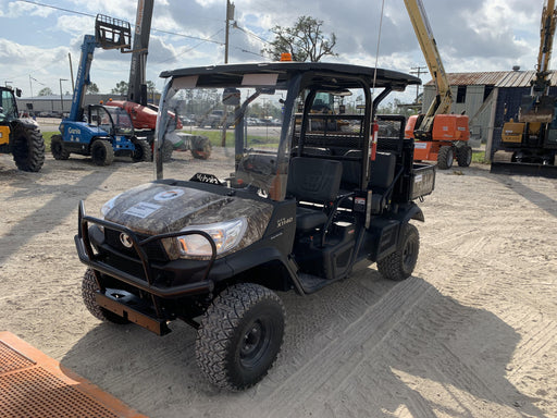2020 Kubota RTV-X1140 CAMO, CANOPY, STROBE, BACK UP ALARM, WINDSHIELD, FIRE EXT
