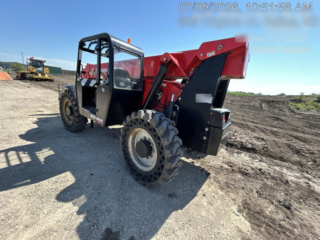 2019 Manitou MTA8044 74hp T4F, Open ROPS, Cab and Boom LED work lights, Auxiliary Hydraulics, Solid Tires, Amber strobe, Lift Hook 66" Carriage, 60" Forks
