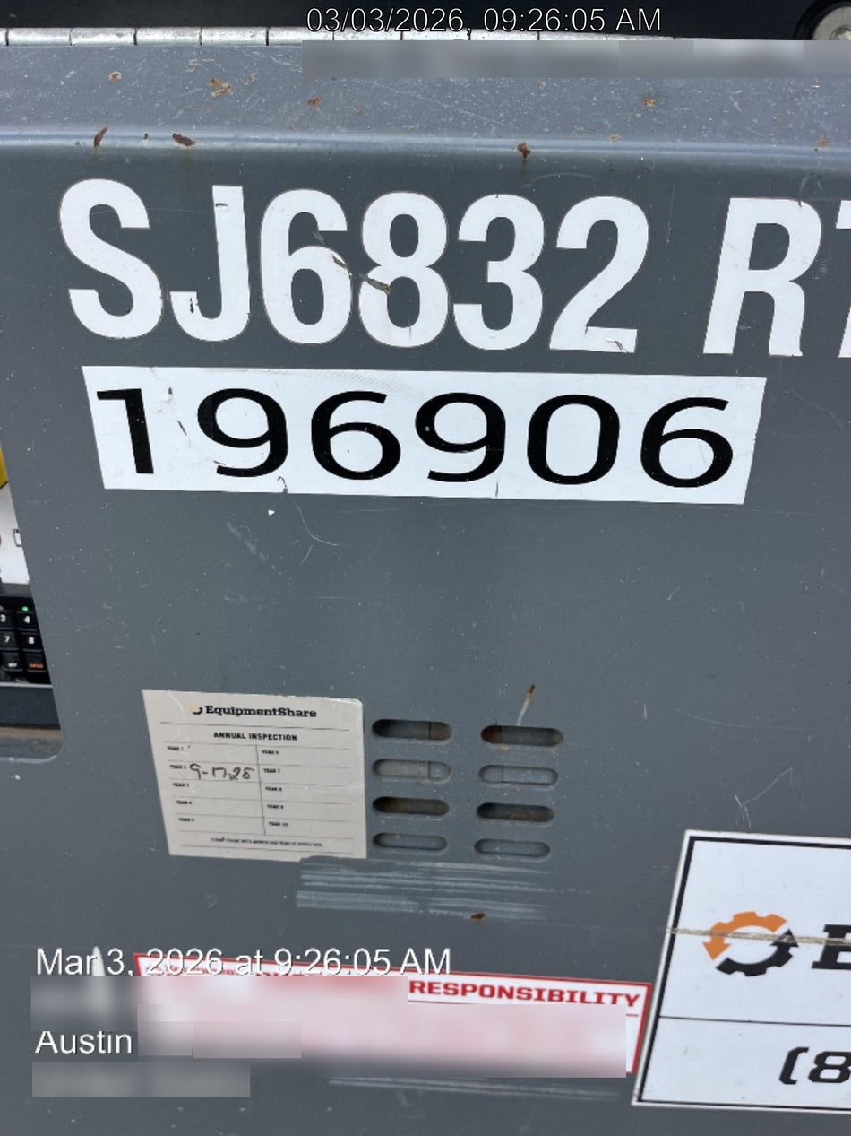 2021 SKYJACK SJ6832 RT