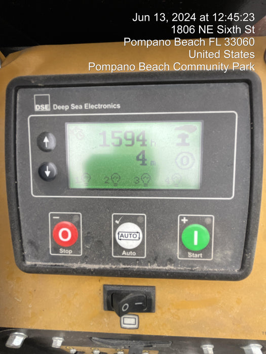 2022 Allmand NLV3GR (4) LED Light Fixture 350W, 23' Vertical Mast, 3kW Prime, Towable, Deep Sea L401, Leveling Jacks, Yanmar T4F 5.8hp