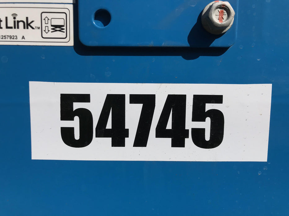 2019 Genie GS-4047 Folding rails with half height swing gate, 800W Inverter