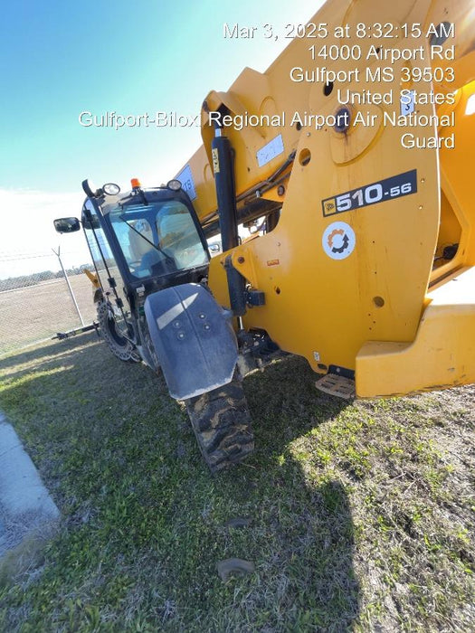 2021 JCB 510-56 74Hp Dsl, Cab/Heat/Air, Sld Tires, LED WL, Bcn, L Hook, EST