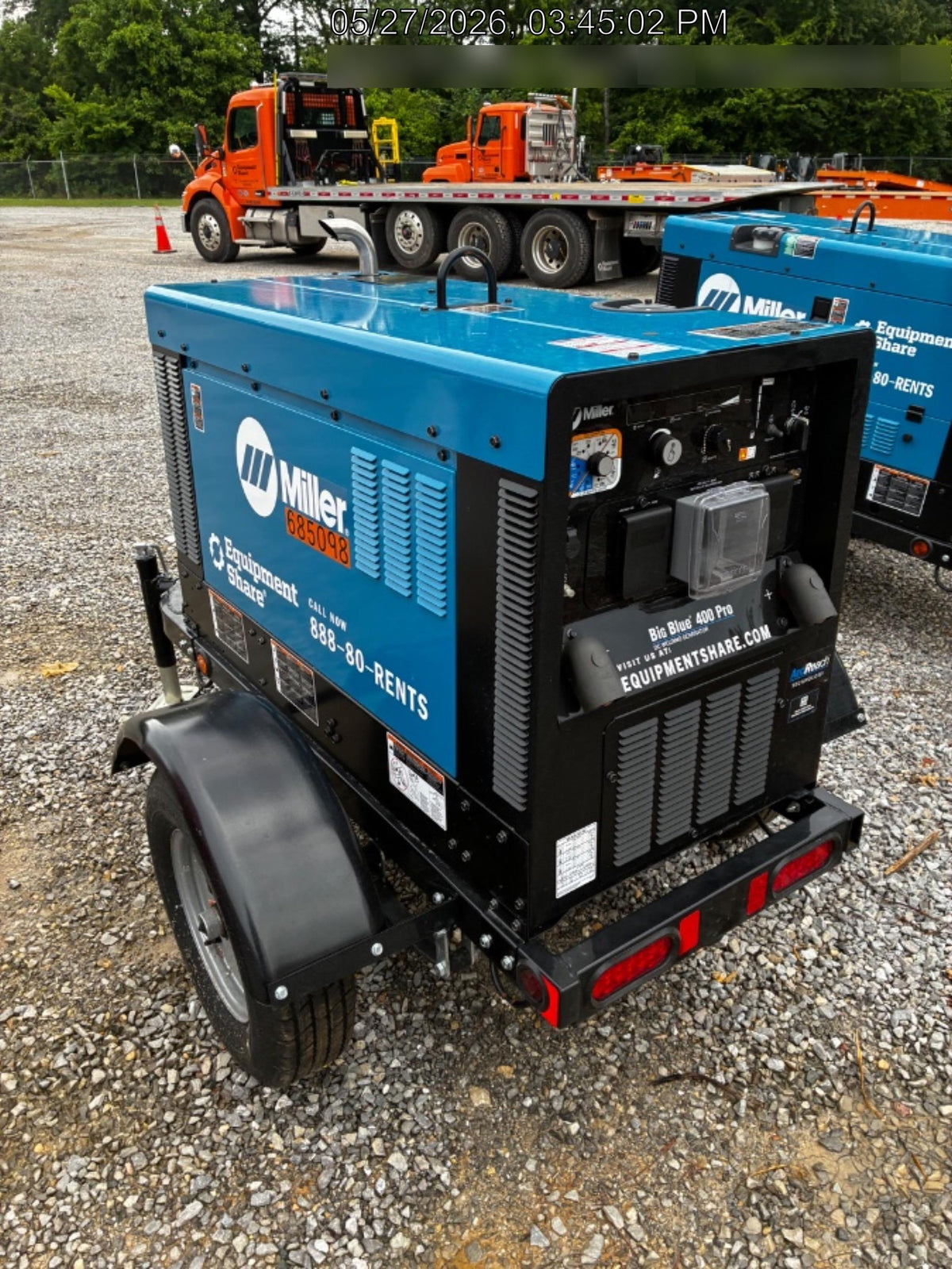 2026 MILLER ELECTRIC BIG BLUE 400