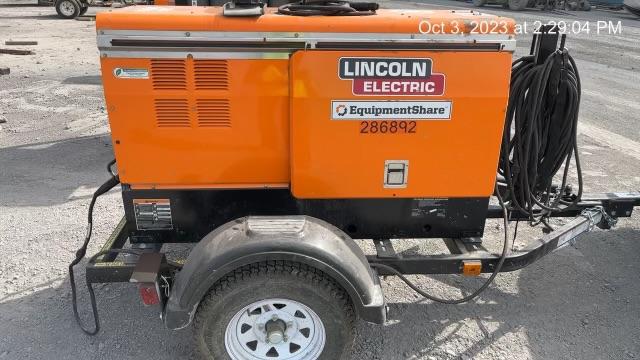 2022 Lincoln Electric LE400 Kubota V1505, Trlr, Cable Rack, Light Kit, ES Decals, T3
