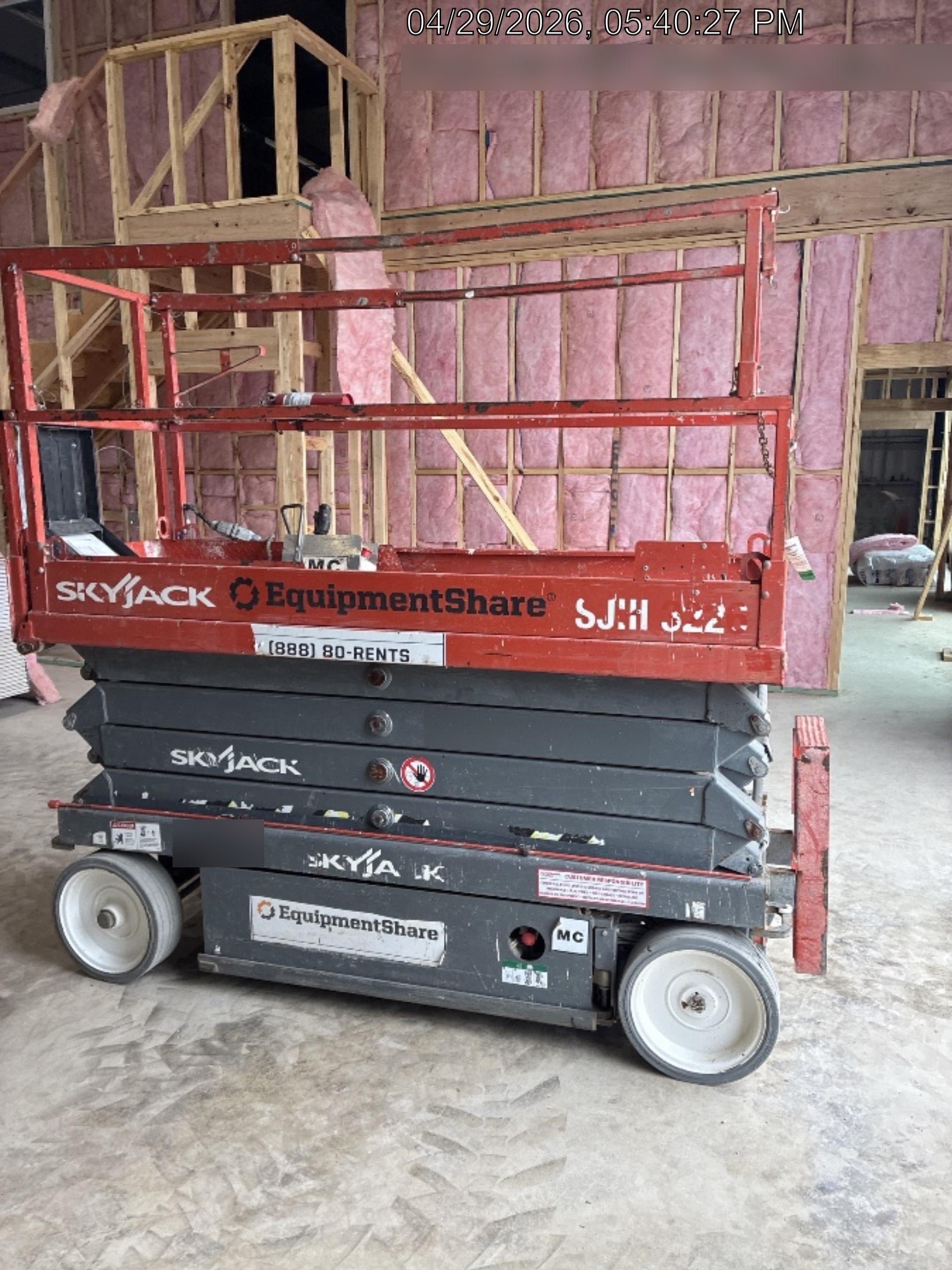 2019 Skyjack SJIII-3226 Skyjack SJIII3226 Standard w/Trojan Batteries