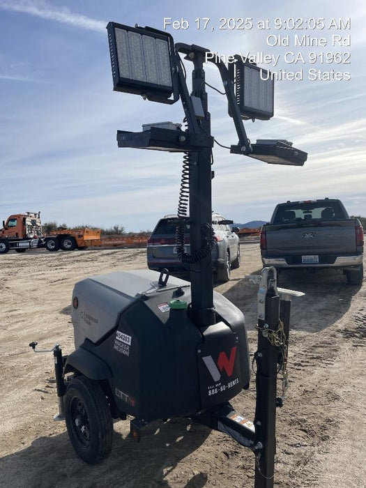 2024 Wacker Neuson LTT4 Diesel, Kohler KDW702, Deep Sea Controller, Auto Start, LED 320W, Bypass Outlet, T3