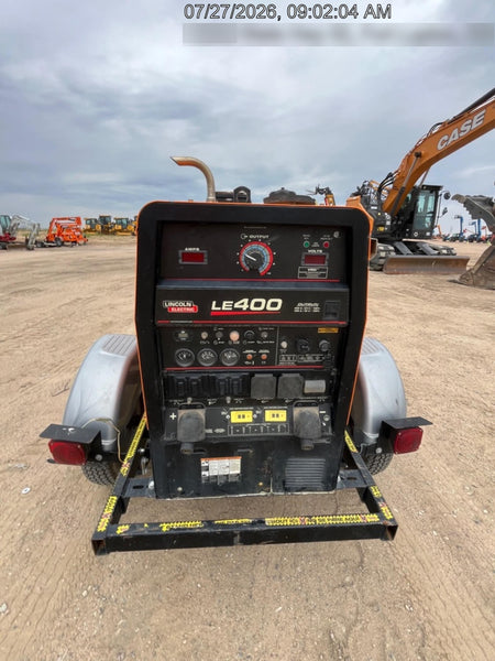 2022 Lincoln Electric LE400 Kubota V1505, Trlr, Cable Rack, Light Kit, ES Decals, T3
