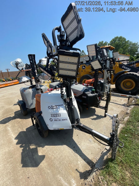 2023 Generac MLT2 Diesel, Flex Switch 120V Input, Powerzone Controller, (4) 320W LED Lights, 4kW Generator, 39.9 Gal Fuel Tank, 2" Ball, T3