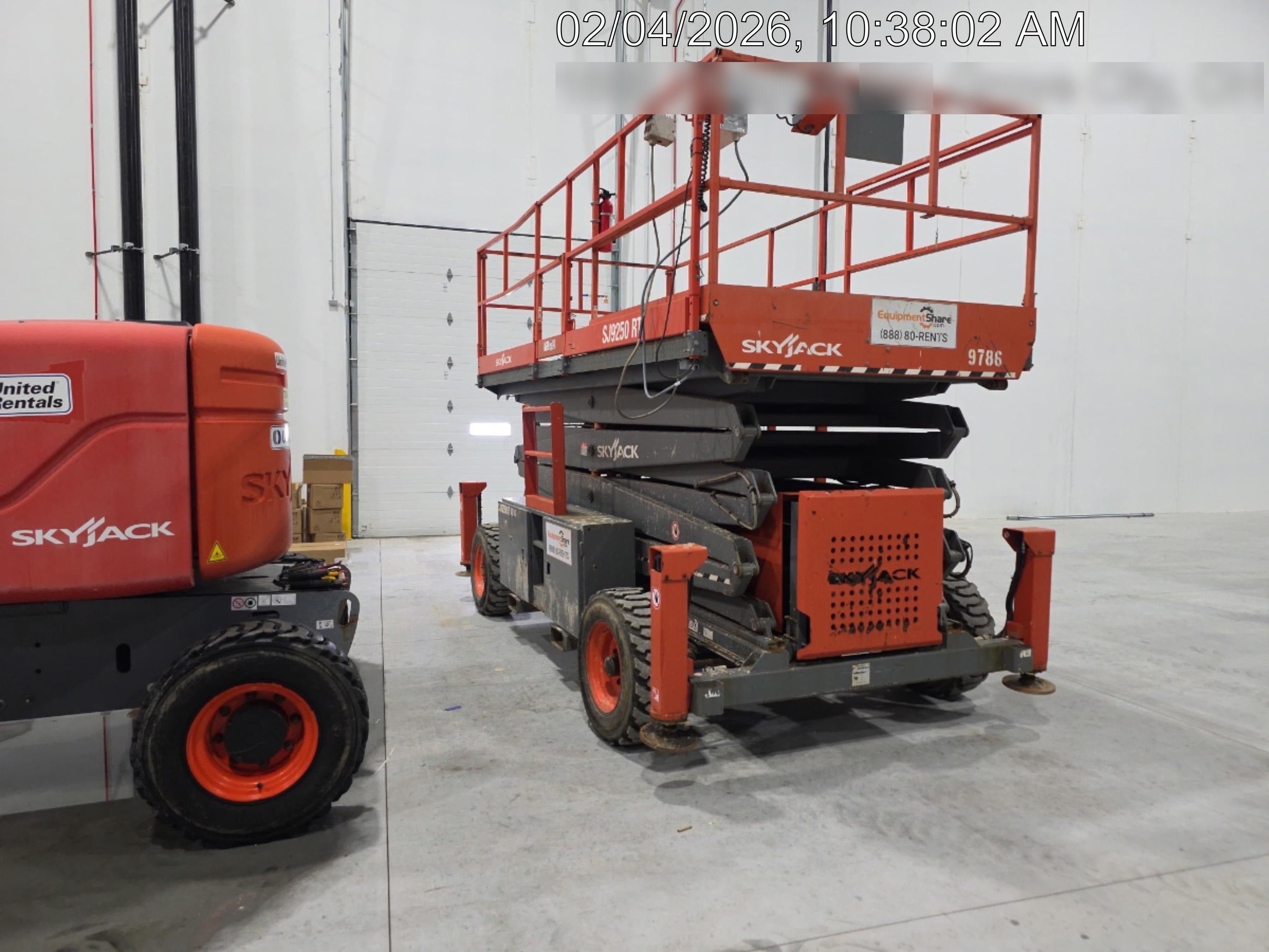 2018 SKYJACK SJ9250 RT