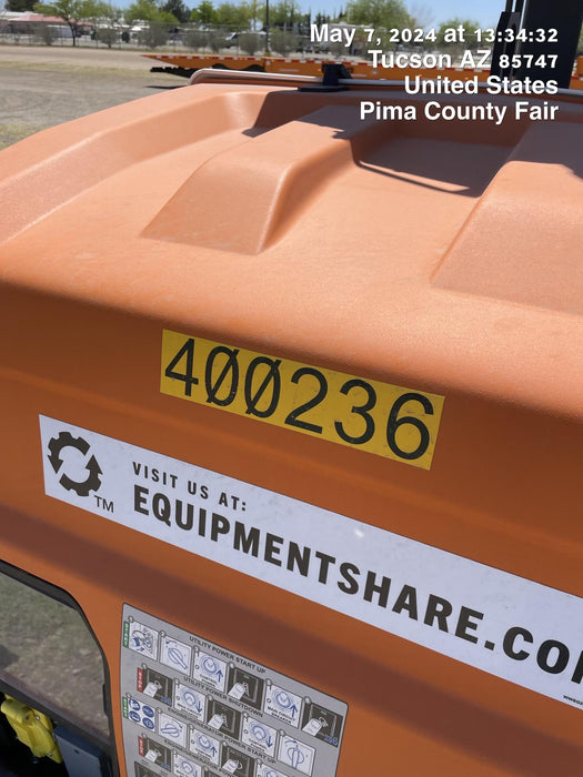 2024 Generac MLT2 Diesel, Flex Switch 120V Input, Powerzone Controller, 
(4) 320W LED Lights, 4kW Generator, 39.9 Gal Fuel Tank, 2" Ball, T3