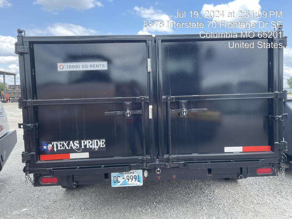 2024 TEXAS PRIDE TRAILERS DT714416KBP