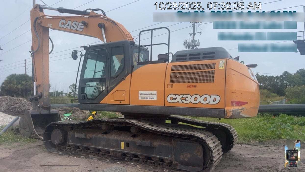 2021 CASE CX300D