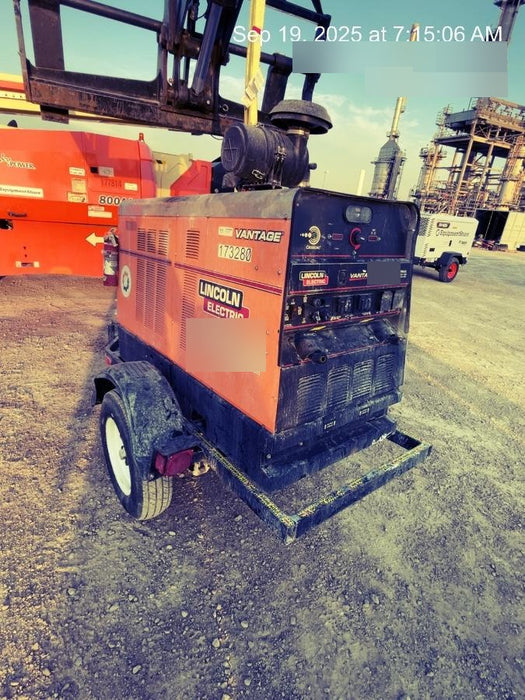 2021 Lincoln Electric Vantage 549X Ready Pak 3, ORANGE (includes trailer, cable rack, fender light kit)