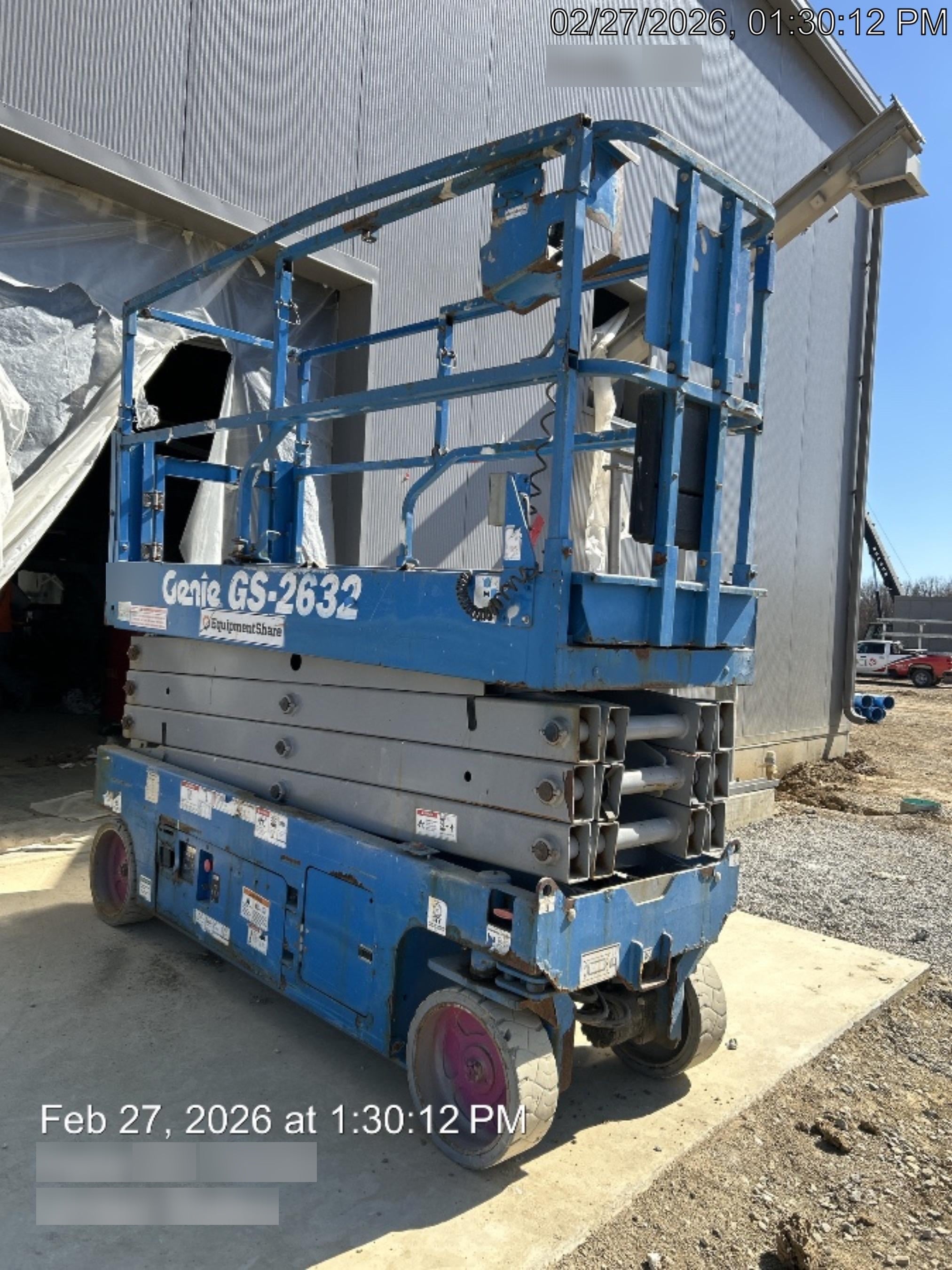 2018 Genie GS-2632 Genie GS-2632 w/Fixed Rail, Chain Entry