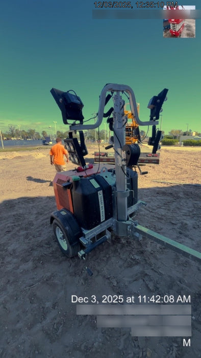 2023 Wanco WLTT-4MM4K Diesel, Deep Sea Controller, Shore Power Plug, Auto Start, (4) 350W LED Floodlights, 4kW Generator, 60 Gal Fuel Tank, 2" Ball, T3