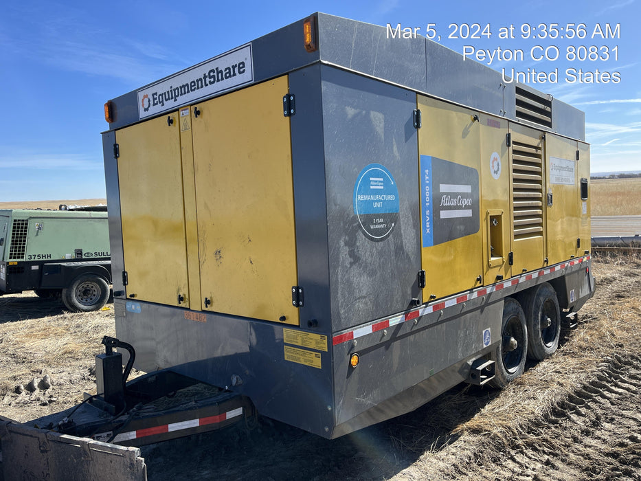 2023 ATLAS COPCO XRVS 1000 Tier 3 Reman