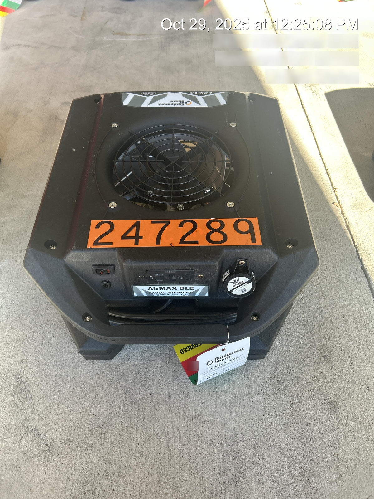 2022 PHOENIX AirMAX Radial Air Mover