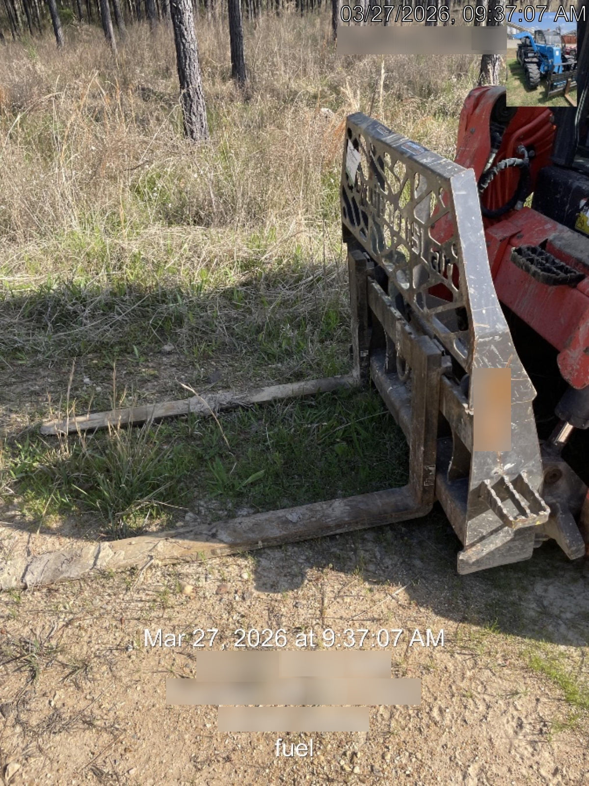 2020 PALADIN 48" Pallet Forks - Paladin